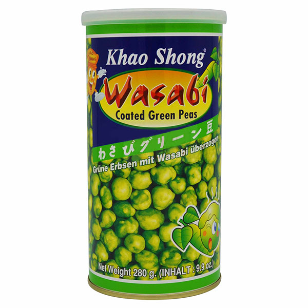 Khao Shong Wasabi Coated Green Peas - 280g
