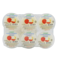 Cocon Lychee Pudding (6 Cups) - 480g