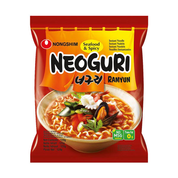 Neoguri Seafood & Spicy Noodles - 120g
