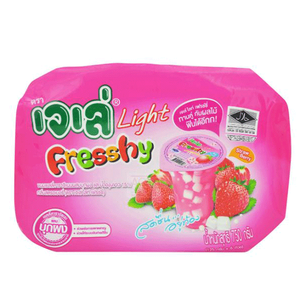 Strawberry Jelly - 6*125g