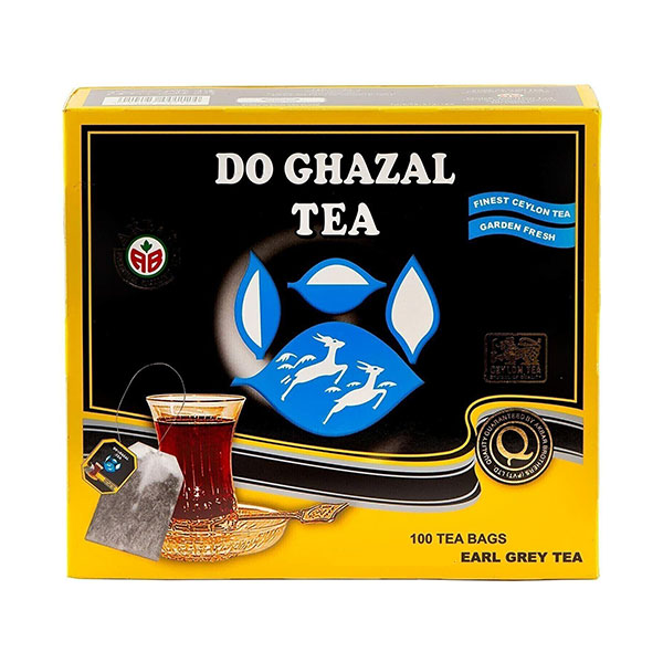 Do Ghazal Earl Grey Tea - 100 Foil Teabags