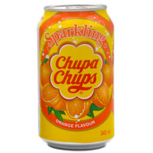 Chupa Chups Soda w/ Orange - 345mL