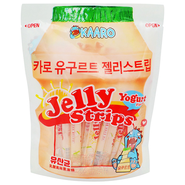 Kaaro Jelly Strips Yogurt Flavor - 600g