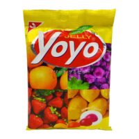 Yoyo Gummy Jelly Assorted Mix Fruit - 80g