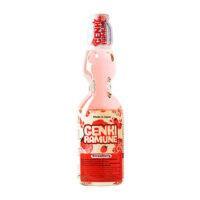 Genki Ramune Strawberry Drink - 200mL