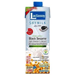 Lactasoy Soy Milk Black Sesame - 1L