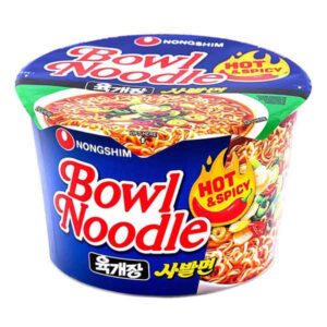 Nongshim Hot & Spicy Bowl Noodle Soup - 100g