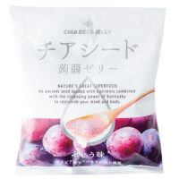 Wakashou Chia Seed Jelly Grape - 165g