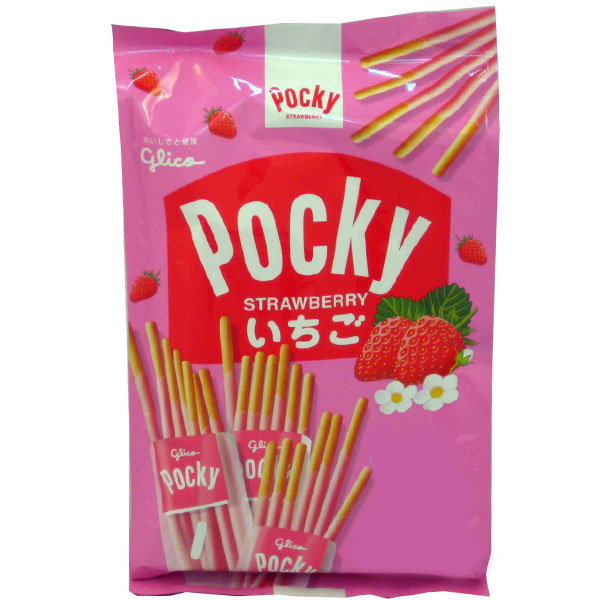 Glico Pocky Strawberry - 119g