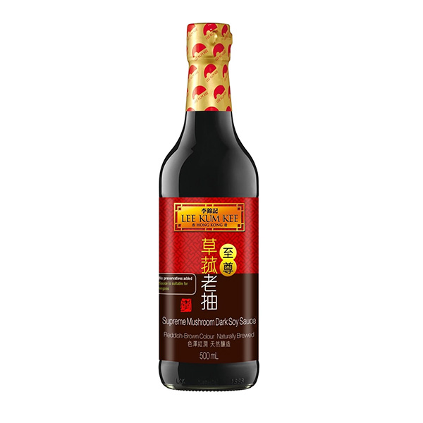 LKK Supreme Mushroom Dark Soy Sauce - 500mL