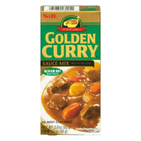 S&B Golden Curry Medium Hot - 92g
