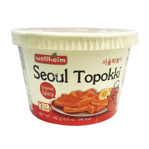 Wellheim Seoul Topokki Original Spicy - 142g