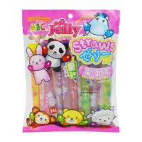 ABC Jelly Straws Assorted Fruit Flavor - 400g