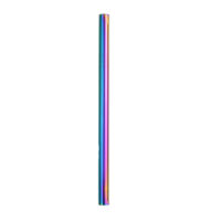 Stainless Steel Bubble Tea Straws Multi color - 12mm