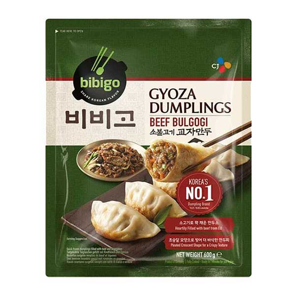 Bibigo Gyoza Dumpling Beef Bulgogi - 600g