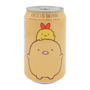 Ocean Bomb Peach Sparkling Water - 330mL