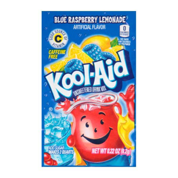 Kool-Aid Blue Raspberry Lemonade Drink Mix - 6.2g