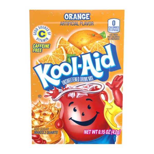 Kool-Aid Orange Drink Mix - 4.2g