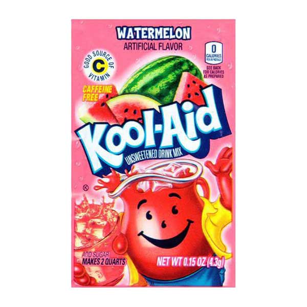 Kool-Aid Watermelon Drink Mix - 3.9g