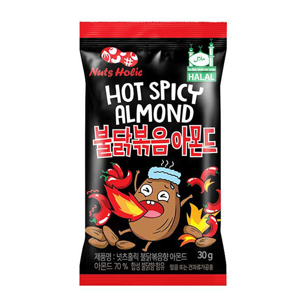 Nuts Holic Hot & Spicy Almond - 30g