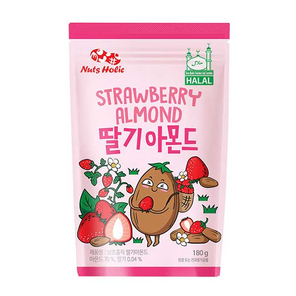 Nuts Holic Strawberry Almond - 30g