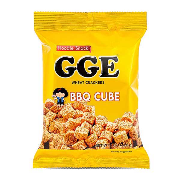 GGE Wheat Crackers BBQ Cube - 80g