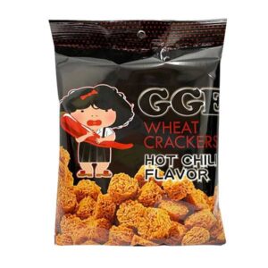 GGE Wheat Crackers Hot Chili Flavor - 80g