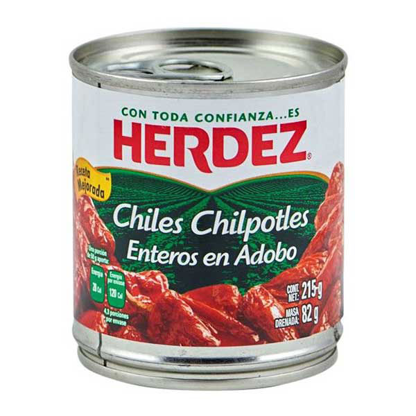 Herdez Chipotle Chiles i Adobo - 215g