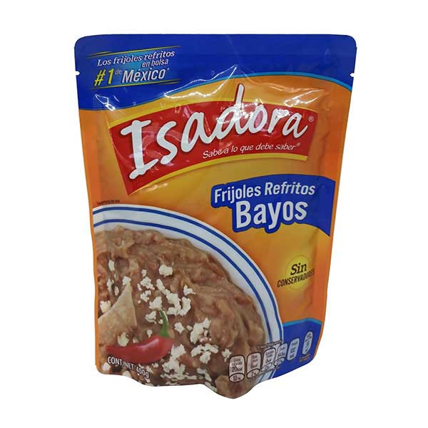Isadora Refried Bayo Beans Pouch - 430g