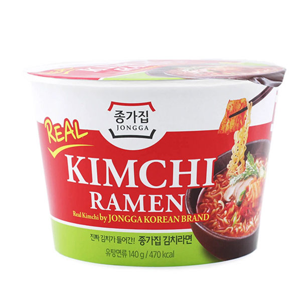 Jongga Kimchi Ramen Big Bowl - 140g