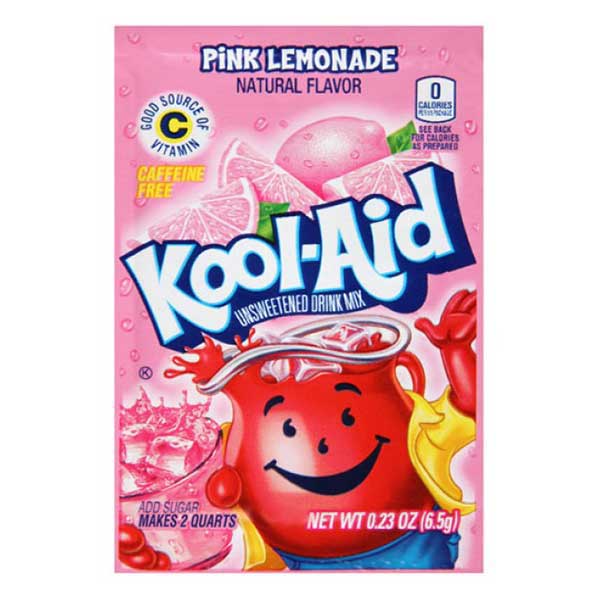Kool-Aid Pink Lemonade Drink Mix - 6.5g