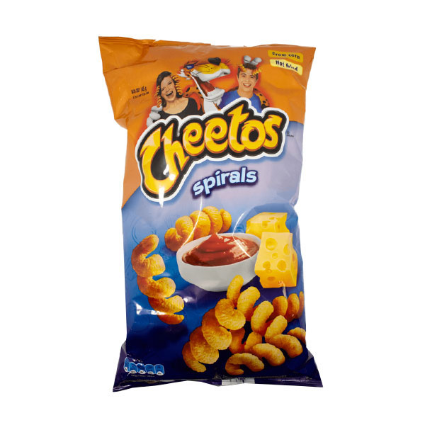Cheetos Spirals Cheese & Ketchup 80g Danmad