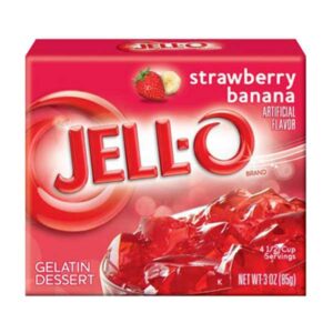 Jell-O Strawberry & Banana - 85g