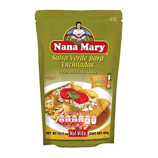 Nana Mary Green Enchilada Sauce - 400g