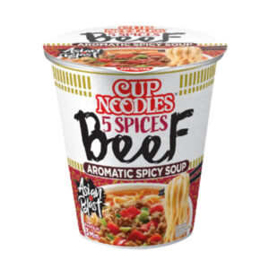 Nissin Cup Noodle 5 Spices Beef - 64g
