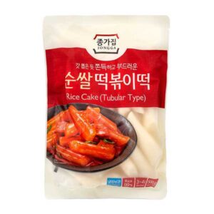 Jongga Rice Cake (Tubular Type) - 500g