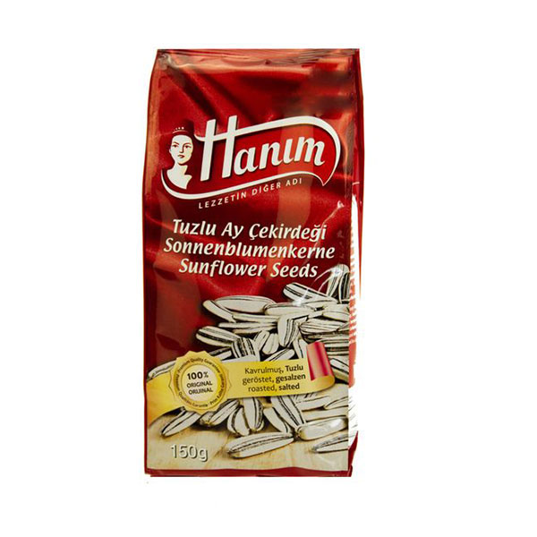 Hanim Ristede solsikkekerner (med salt) - 150g