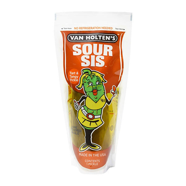 Van Holten’s Sour Sis Tart & Tangy Pickle - 140g
