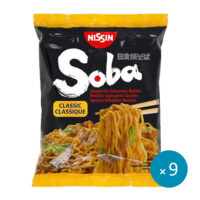 Nissin Soba Instant Noodles Classic 110g - 9 stk