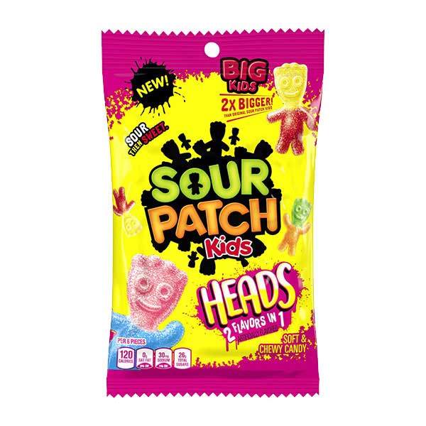 Sour Patch Kids Big Heads - 141g