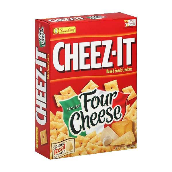 Cheez-It Italian Four Cheese Snack Crackers - 351g