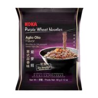 Koka Purple Wheat Noodle Aglio Olio - 60g