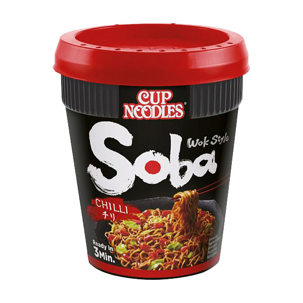 Soba Instant Noodles Chili Cup - 92g