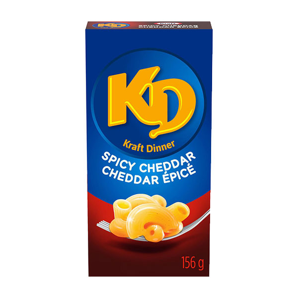 Kraft Dinner Spicy Cheddar Mac & Cheese - 156g