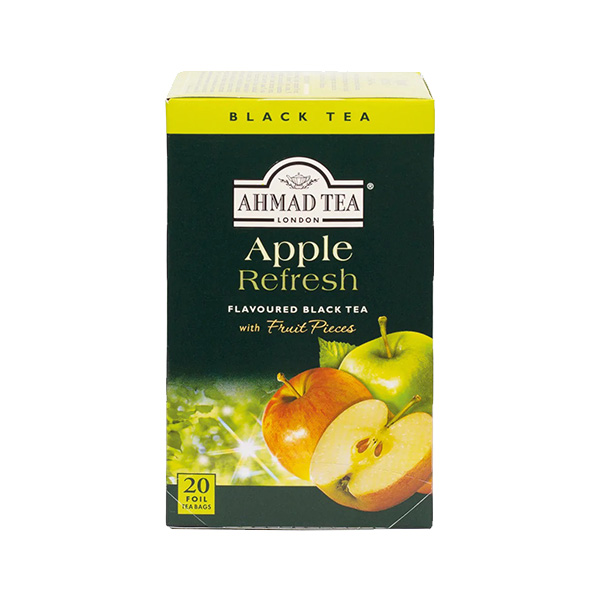 Ahmad Tea Apple Refresh - 20 Foil Teabags