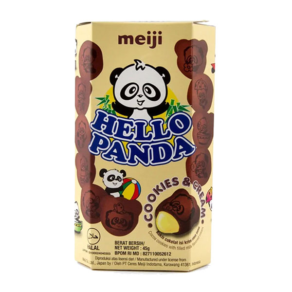 Meiji Hello Panda Cookies & Cream - 45g
