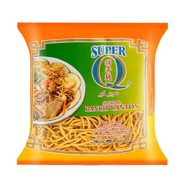 Super Q Pancit Canton Noodles - 454g