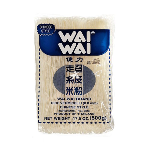 Wai Wai Chinese Style Rice Vermicelli (0.8 mm) - 500g