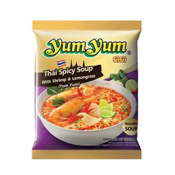Yum Yum Instant Noodles Thai Spicy Soup Tom Yum - 100g