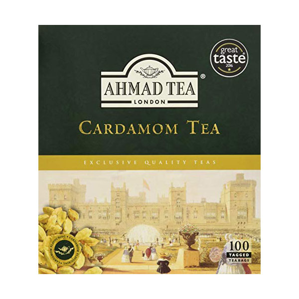 Ahmad Tea Cardamom Tea - 100 Foil Teabags